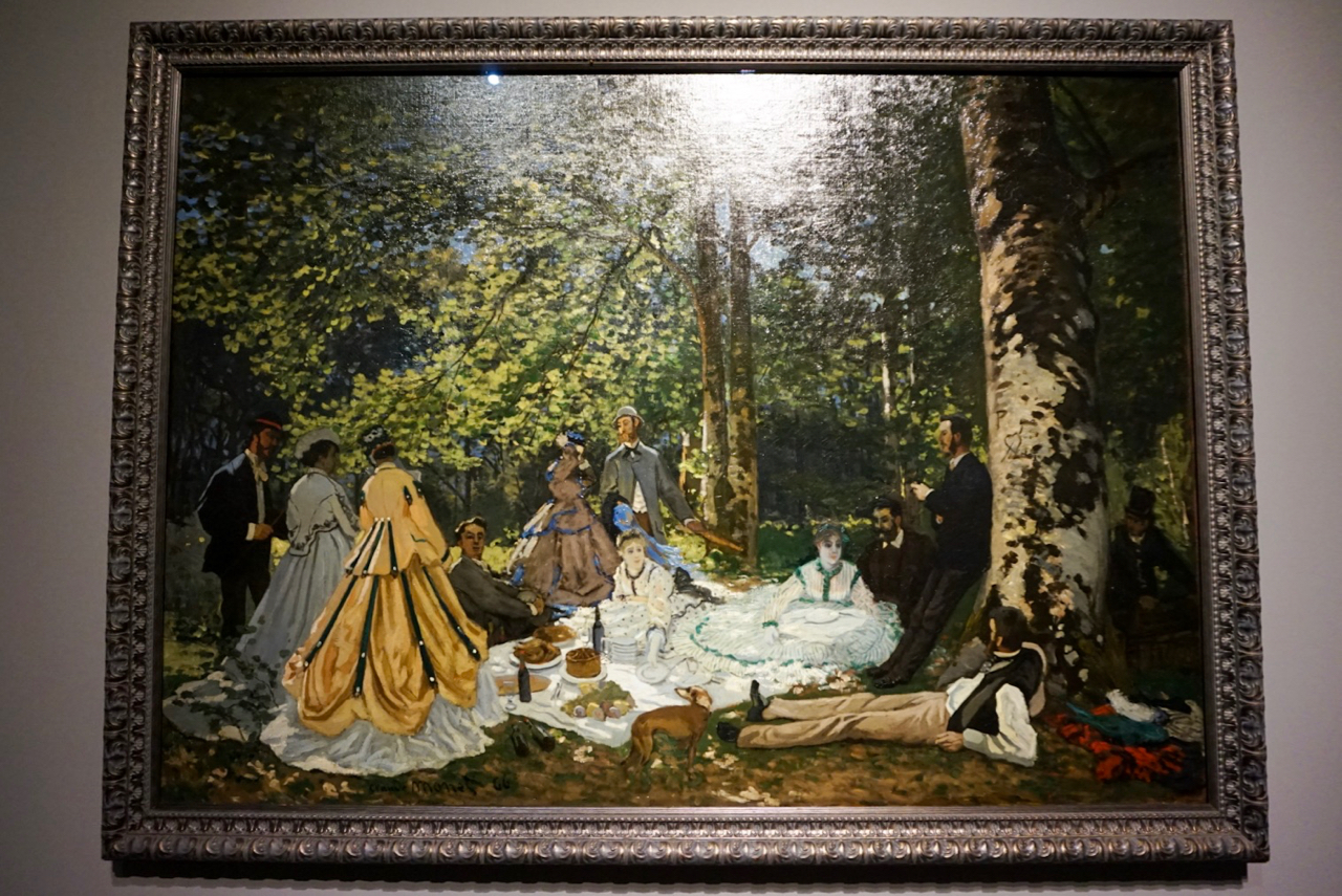 Le Déjeuner sur l'herbe - Claude Monet