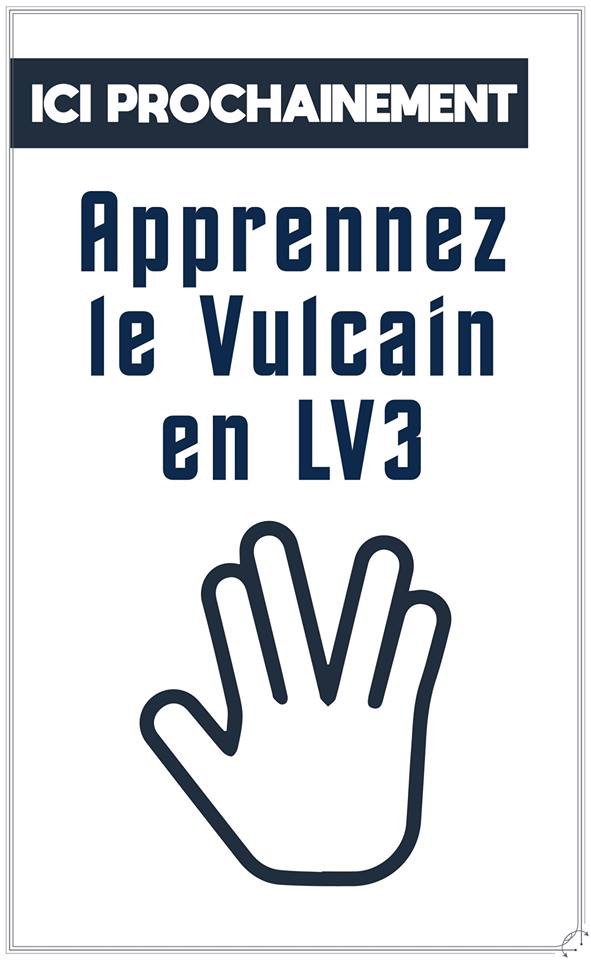 Apprenez le Vulcain en LV3