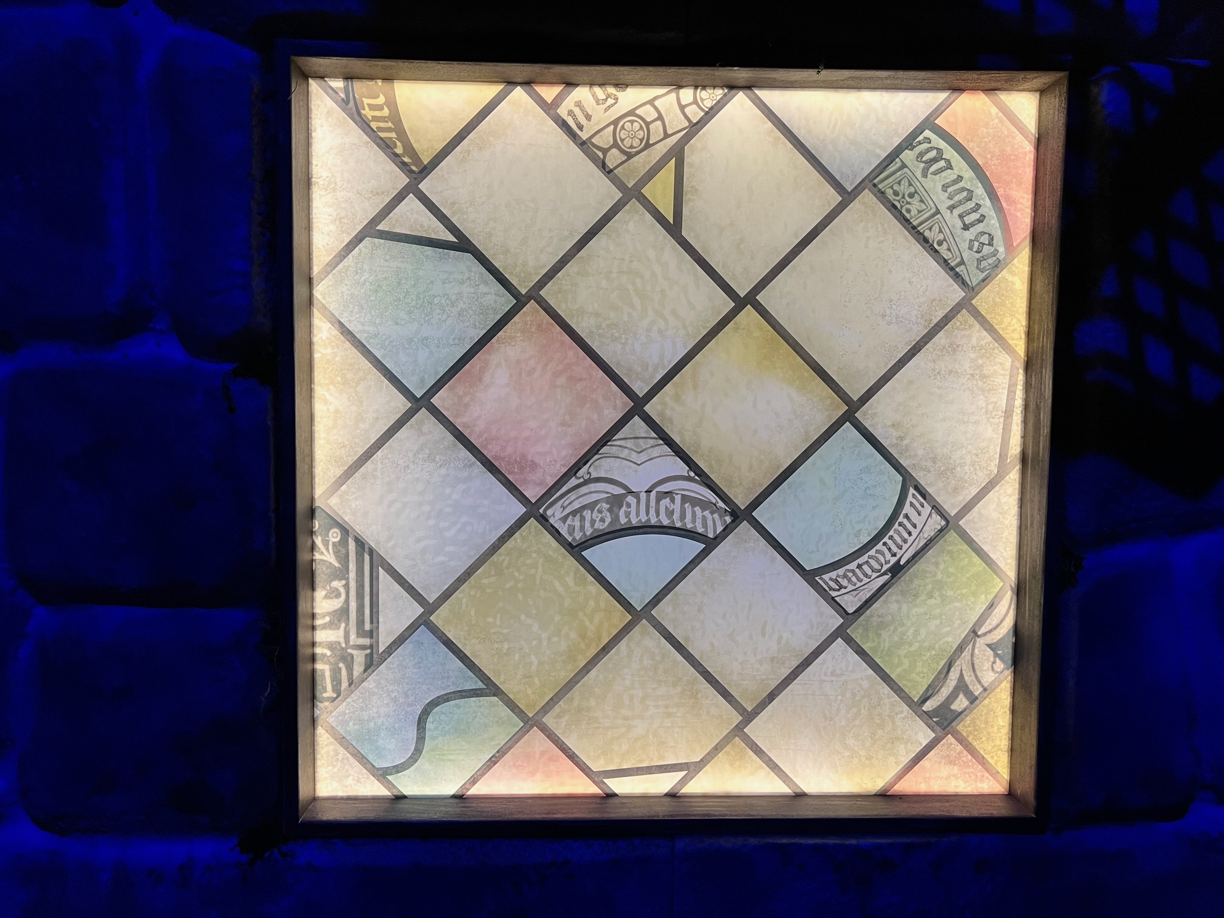 Chez Hagrid (détail de la fenêtre)
