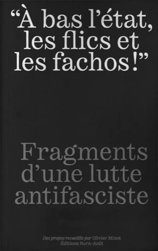 Couverture du livre Fragments d'une lutte antifasciste