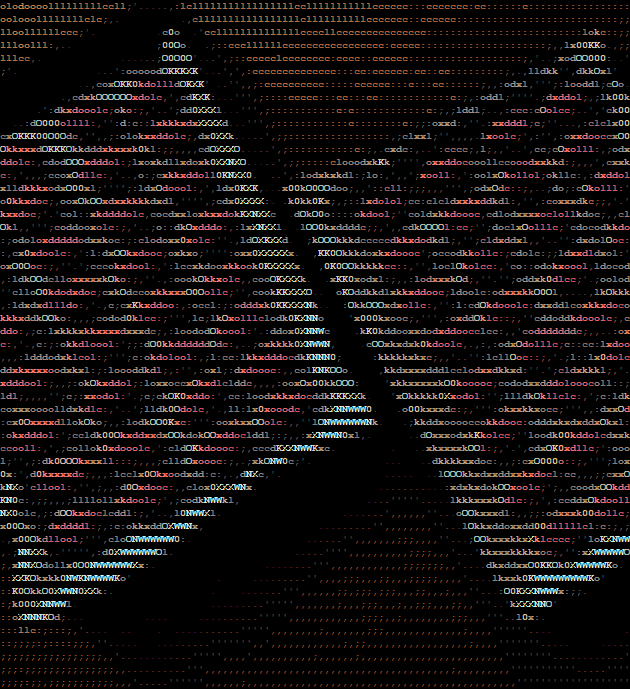 ASCII en couleurs