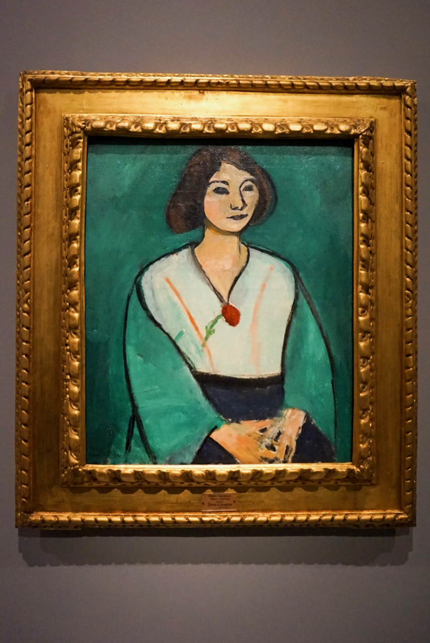 La Dame en vert - Henri Matisse