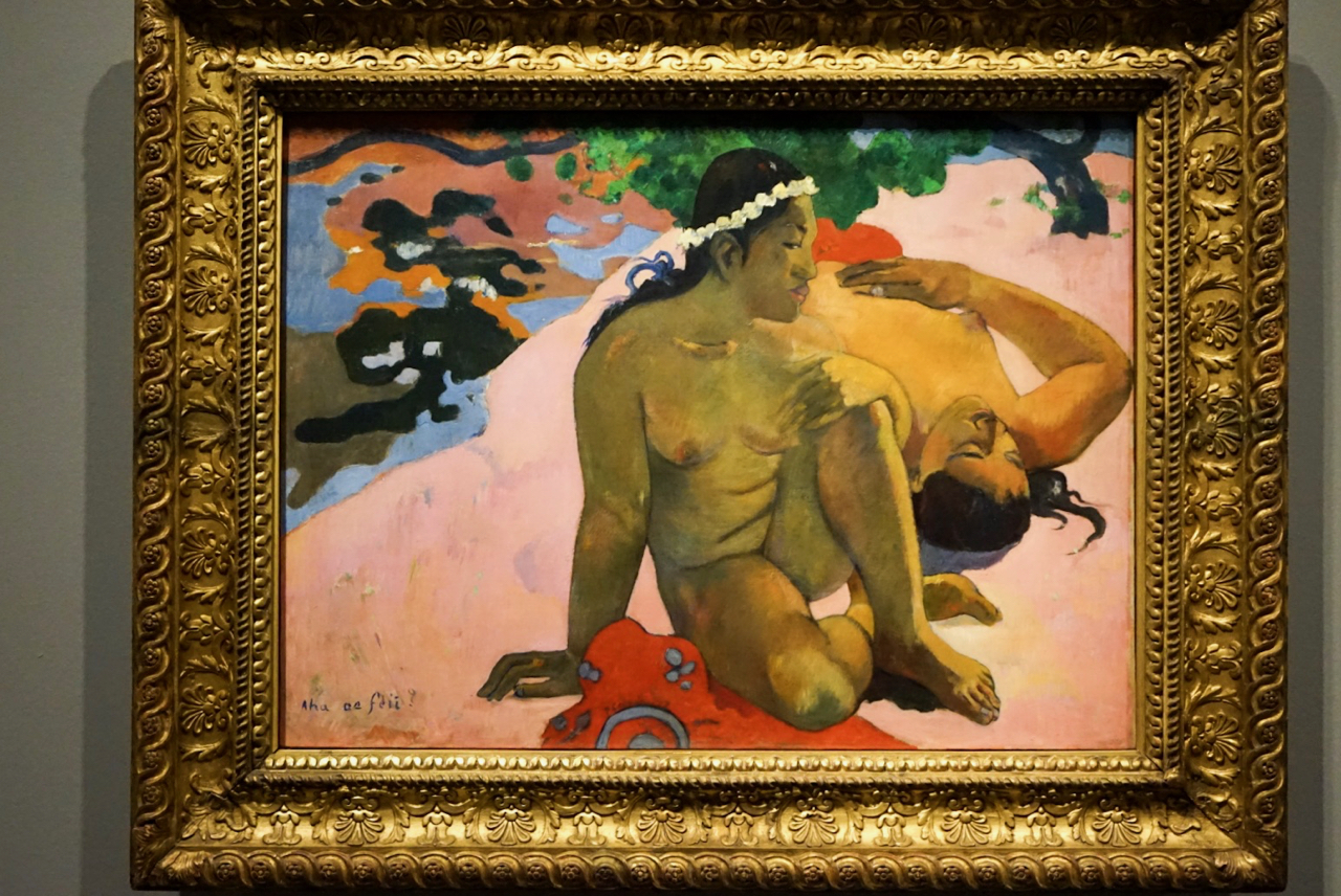 Aha oé feii ? (hé quoi, tu es jaloux ?) - Paul Gauguin