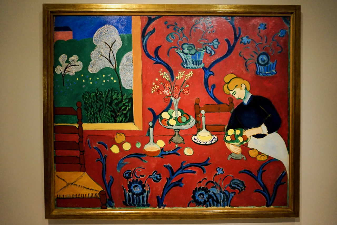 La Desserte (Harmonie rouge, la chambre rouge) - Henri Matisse