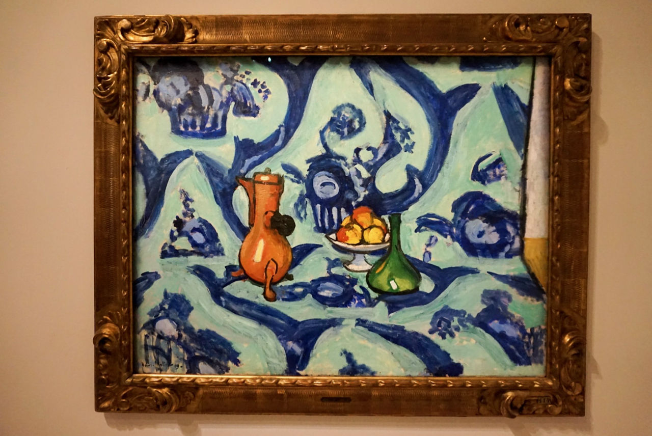 Nature morte camaïeu bleu - Henri Matisse
