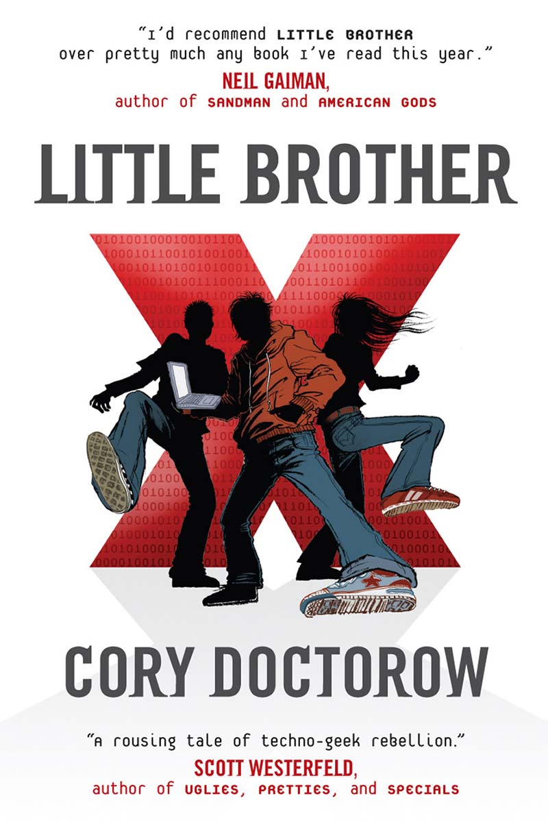 Jour 21 : Chaînes ⛓️ - <a href='/2017/08/ma-critique-de-little-brother-de-cory-doctorow/'>Little Brother</a> de Cory Doctorow<br />Parce que les nouvelles technologies sont responsables de nos chaines modernes.