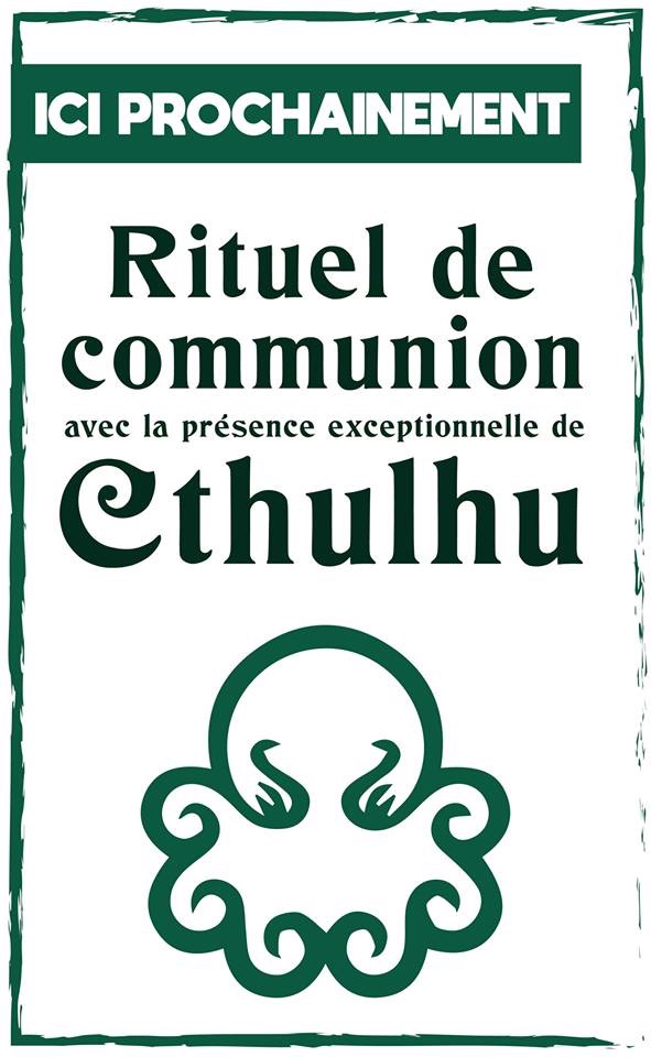Rituel de communion avec la présence exceptionnelle de Cthulhu