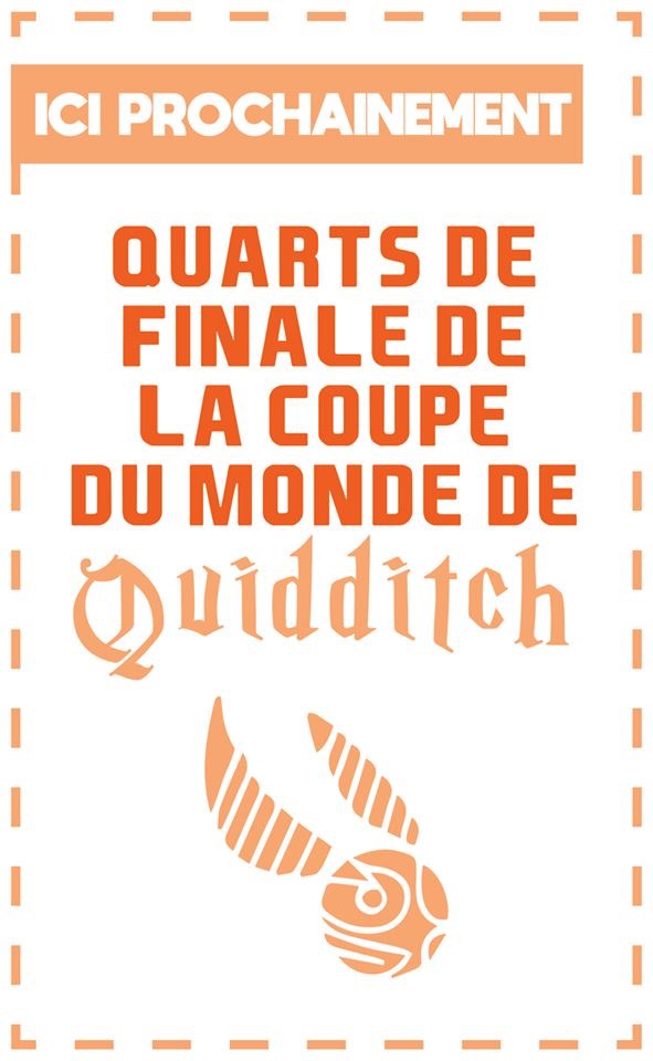 Quart de final de la coupe du Monde de Quidditch