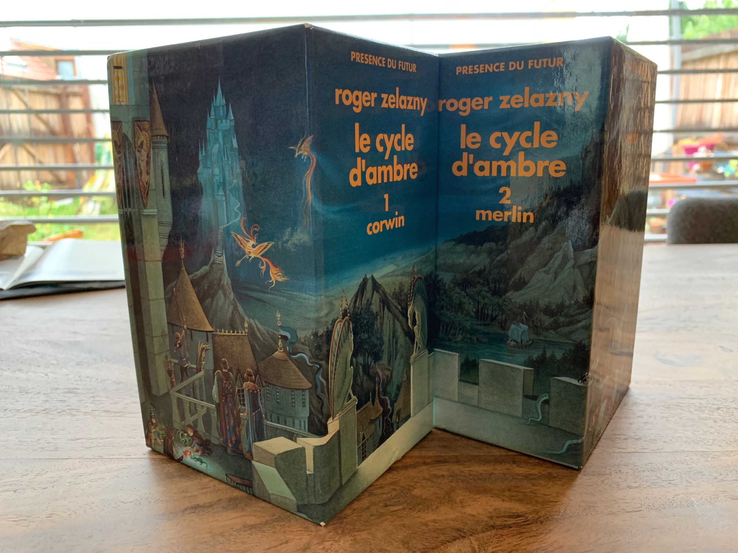 Jour 5 : Carte - <a href='/2020/08/les-princes-dambre-de-roger-zelazny/'>Les Princes d'Ambre</a> de Roger Zelazny<br />Parce que les cartes de Tarot qui permettent aux personnages des Princes d’Ambre, de Roger Zelazny, de voyager entre les ombres…