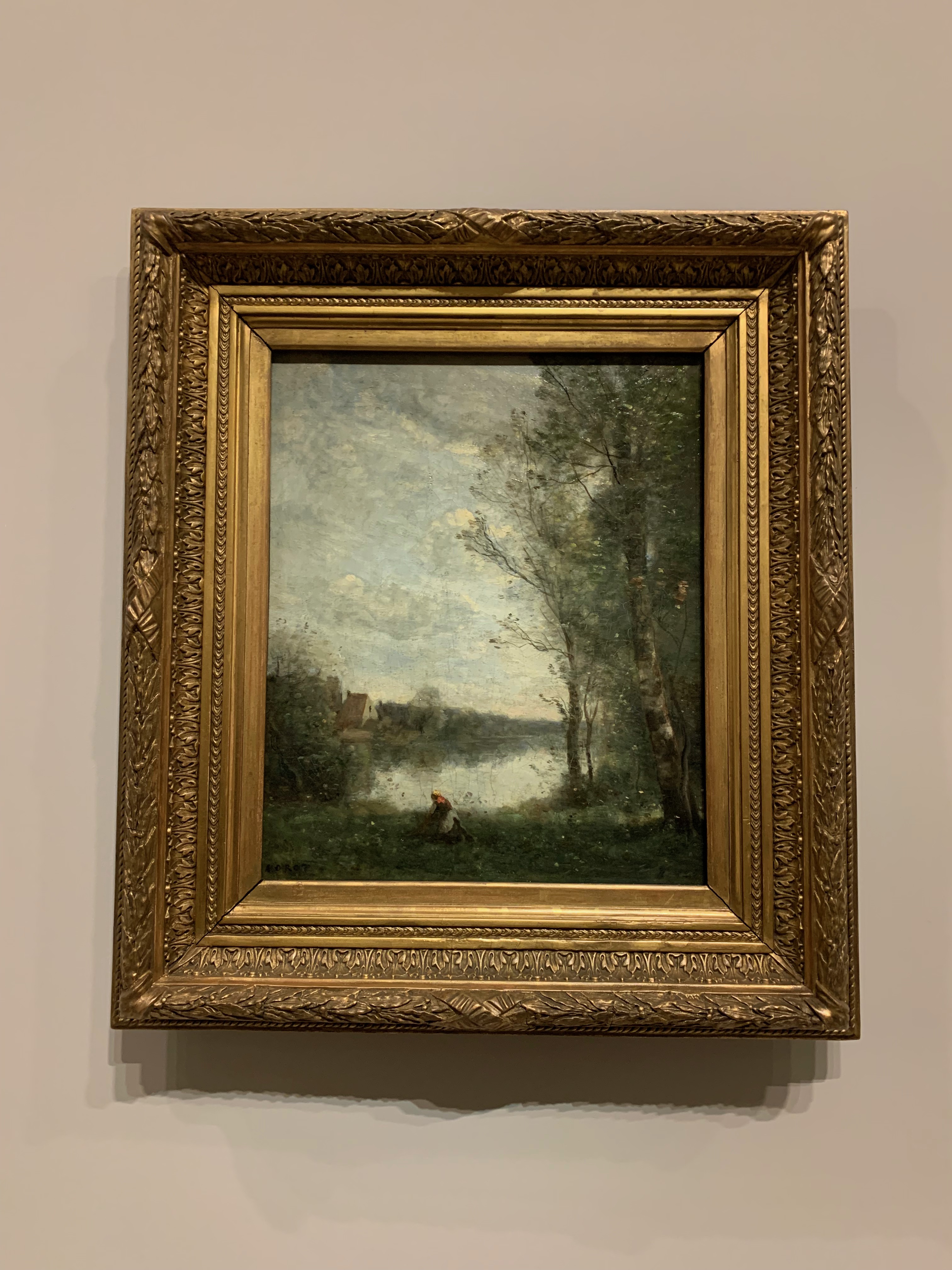 L'étang à la Ville-d'Avray - Jean-Baptiste Camille Corot
