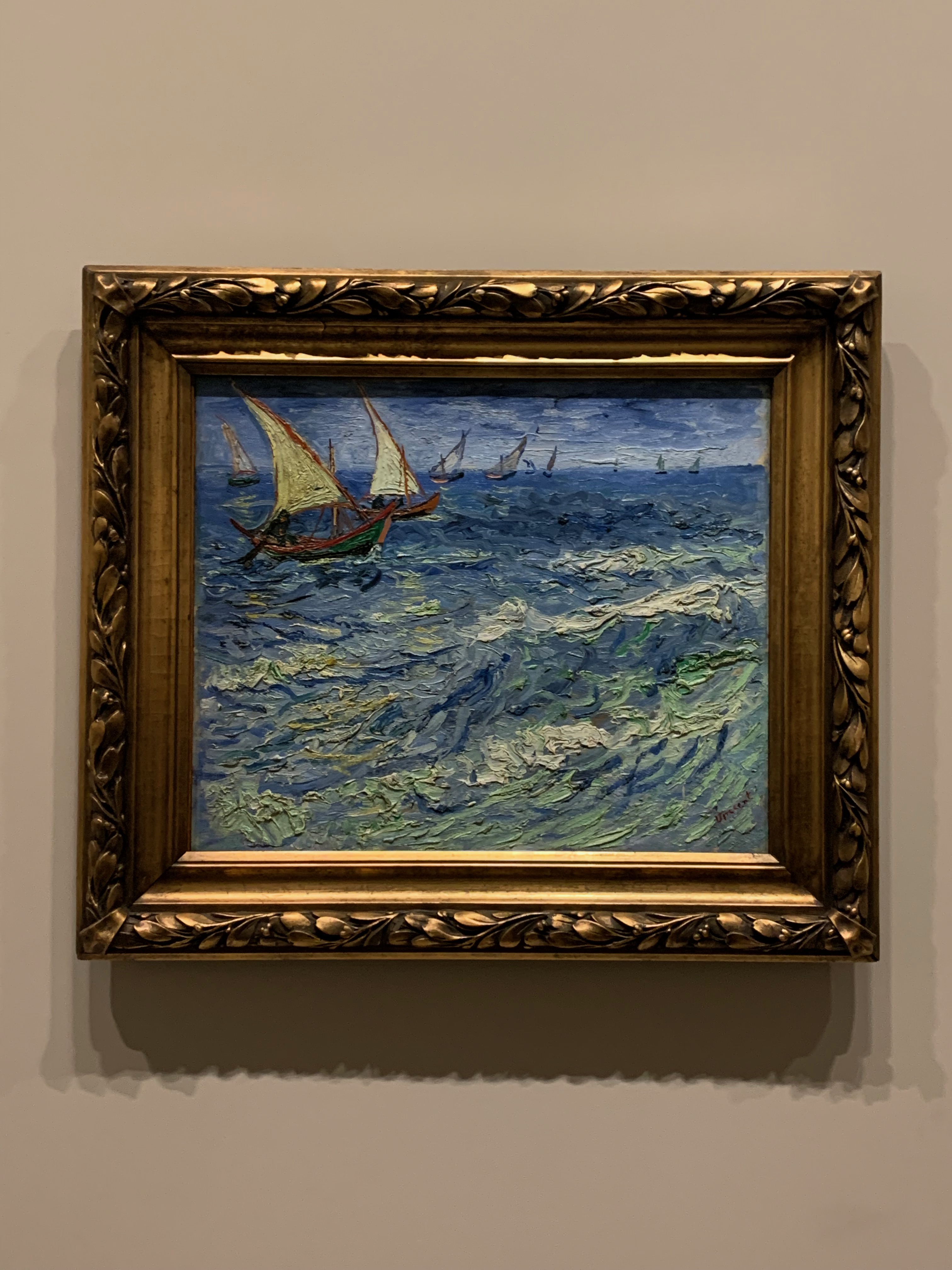 La mer aux Saintes-Maries - Vincent Van Gogh