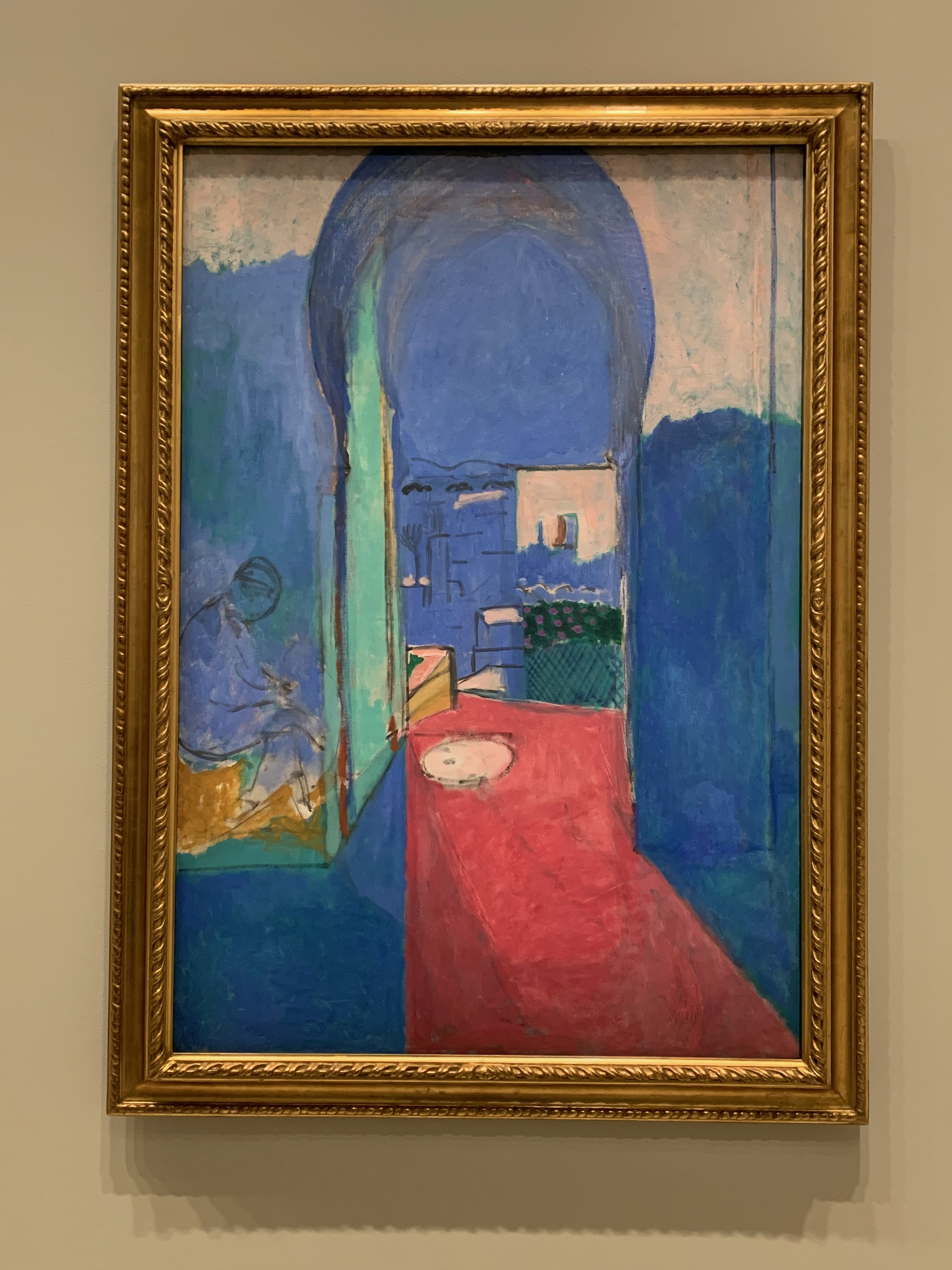 Triptyque marocain : la porte de la Casbah - Henri Matisse