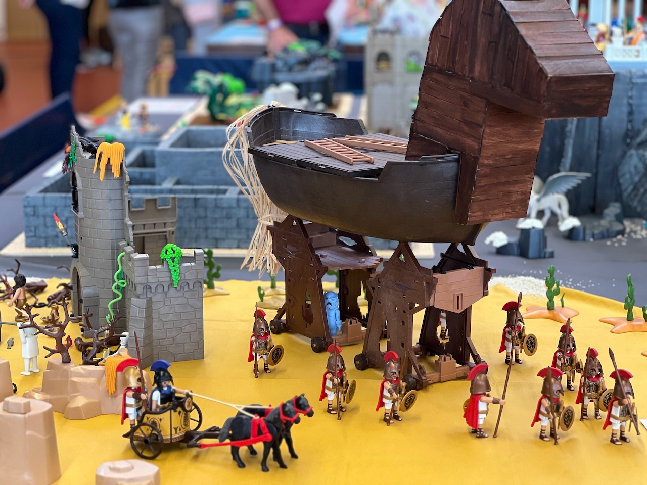 Le cheval de Troie en Playmobil