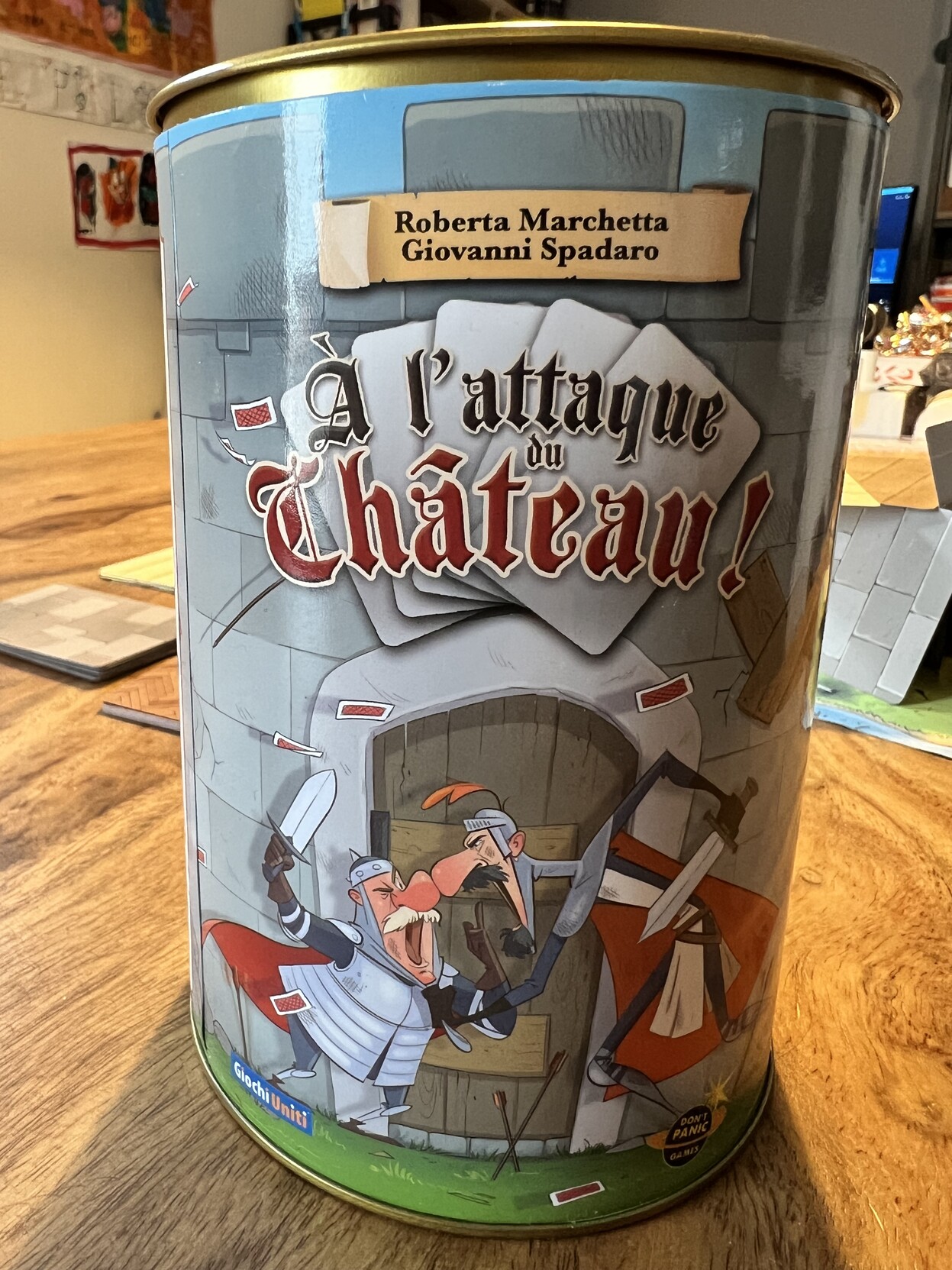 Le jeu à l'attaque du château