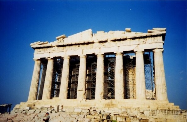 Jour 23 : Prise il y a plus de 2 ans - Le Parthenon, Athènes, Grèce #Lomo #LCA