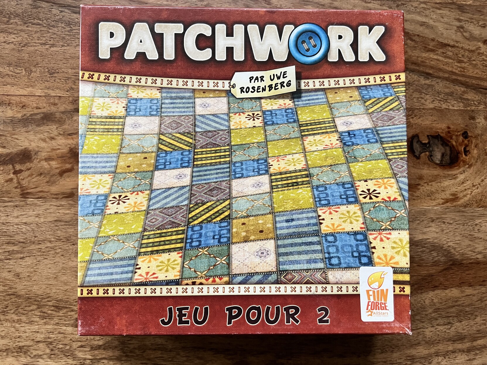 Le jeu Patchwork