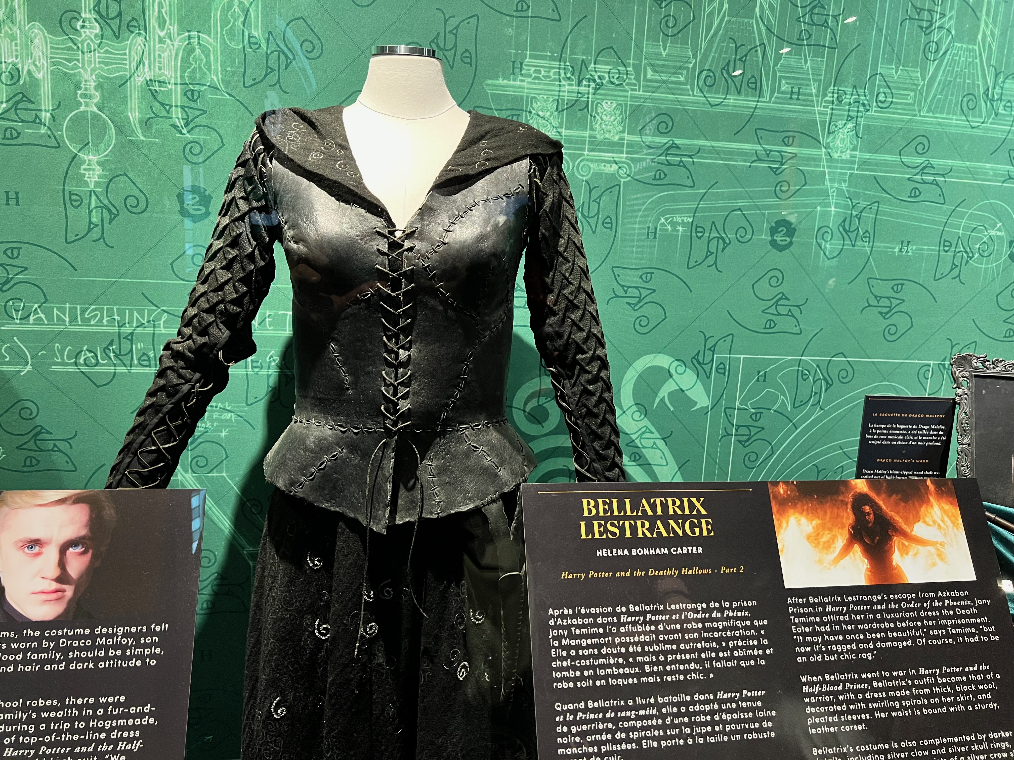 La robe de Bellatrix Lestrange