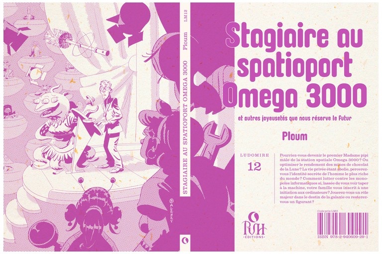 La couverture de Stagiaire au Spatioport Omega 3000