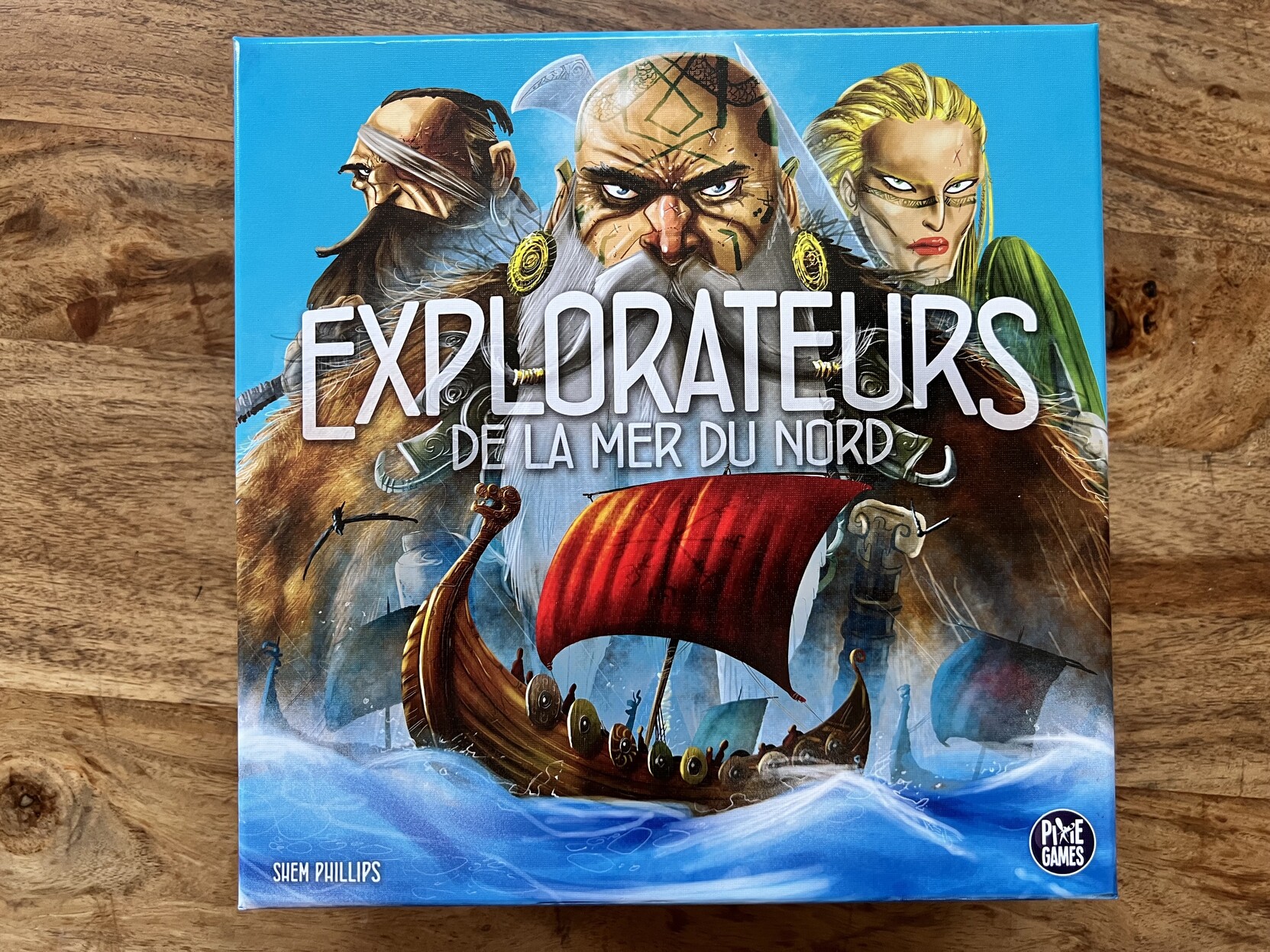 Le jeu Explorateurs de la mer du Nord