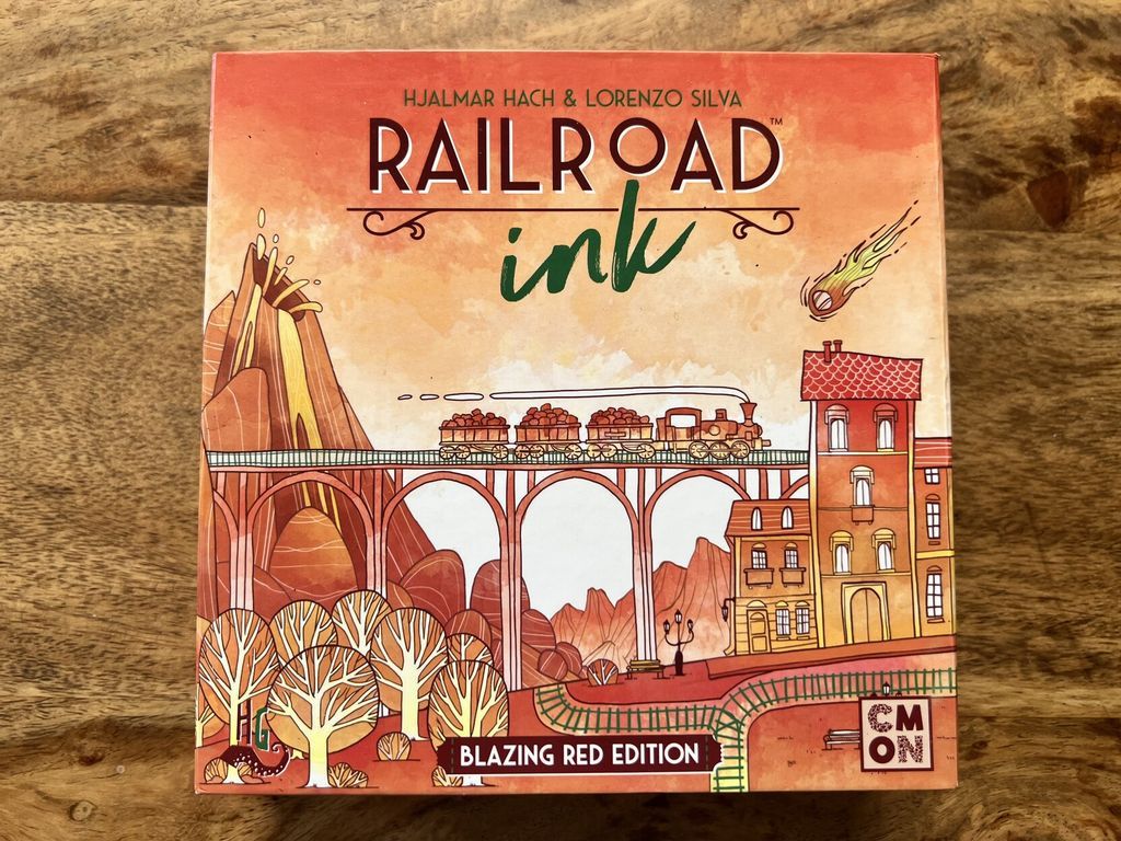 Le jeu Railroad Ink