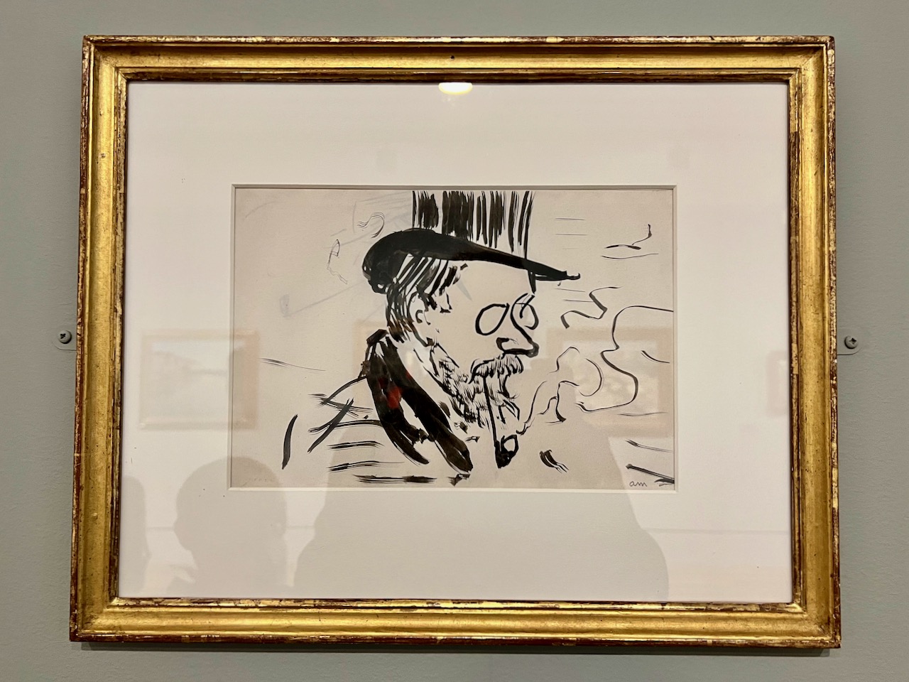 Henri Matisse, dessiné par Albert Marquet