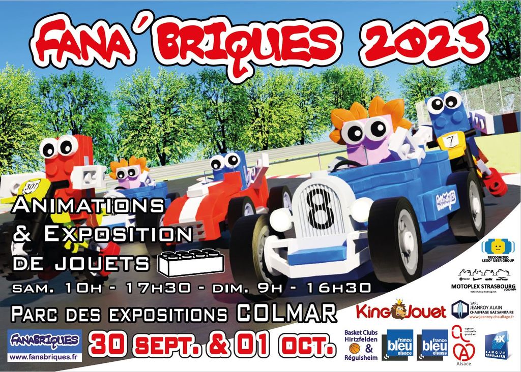 Affiche de Fana'Briques 2023