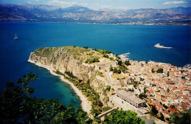 Une vue panoramique sur Nauplie