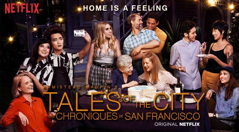 Les personnages principaux de la série sont regroupés sur cette affiche promotionnelle de la série